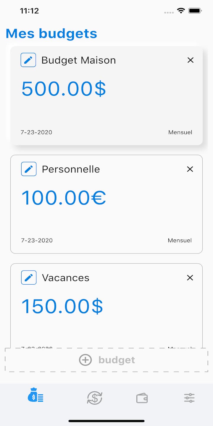 Budgeting App